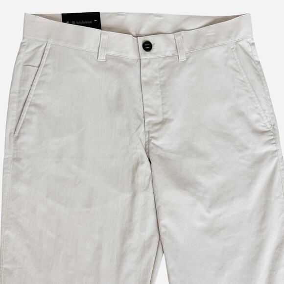 NWT $148 Lululemon Relaxed-Tapered Trouser 34x27.5” Smooth Twill Bone Stretch - Picture 3 of 15